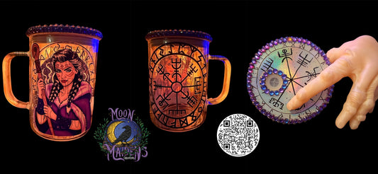 Norse Volva 17 oz fancy glass mug