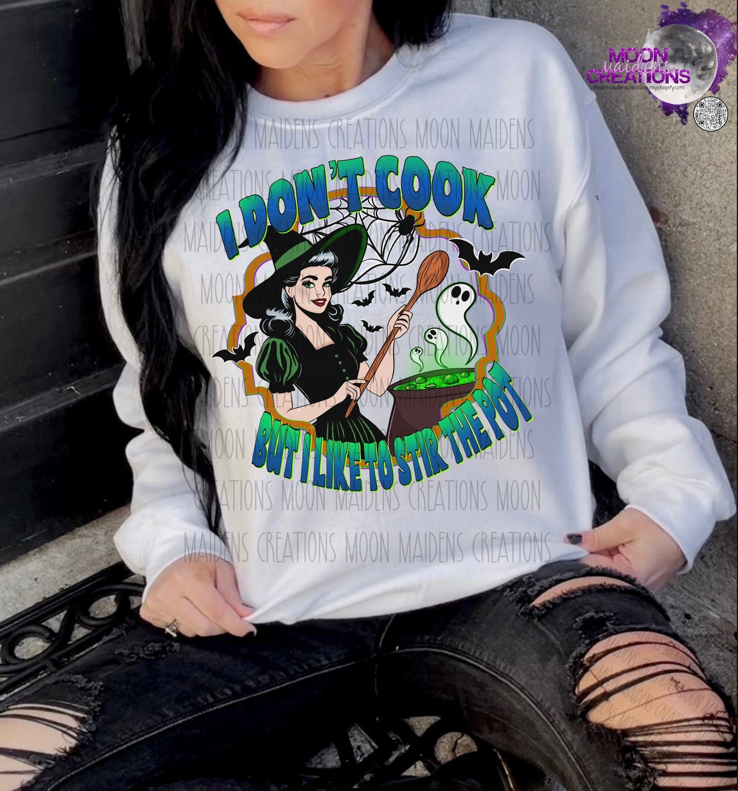 I don’t cook spooky style Long sleeve