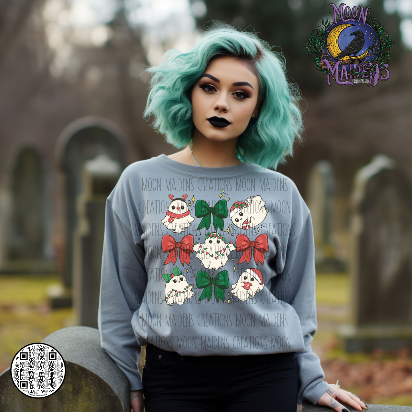 Christmas ghosts sweatshirt