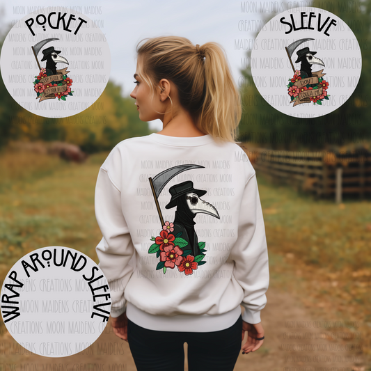 Plague Doctor sweatshirt