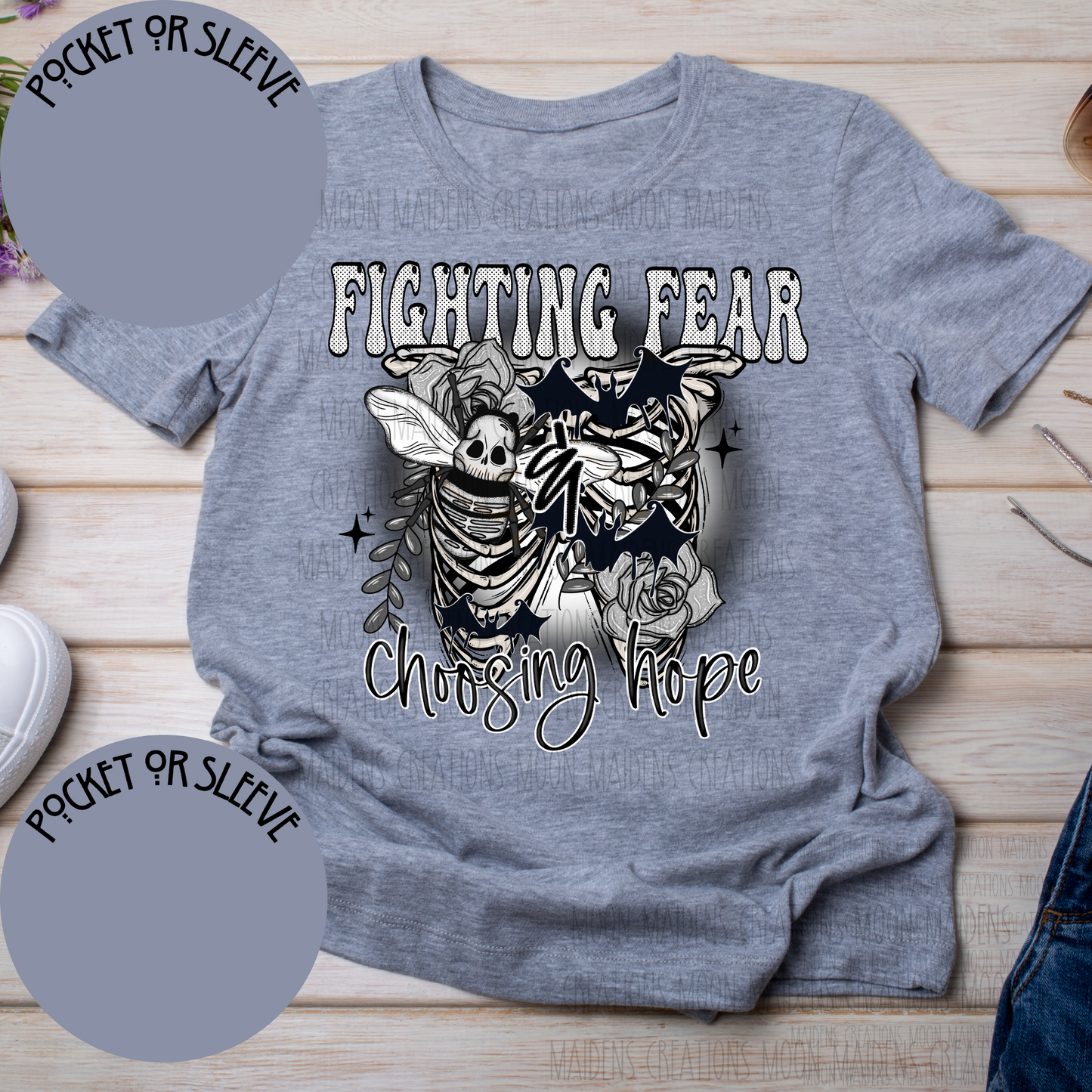 Fighting Fear choosing Hope Long sleeve