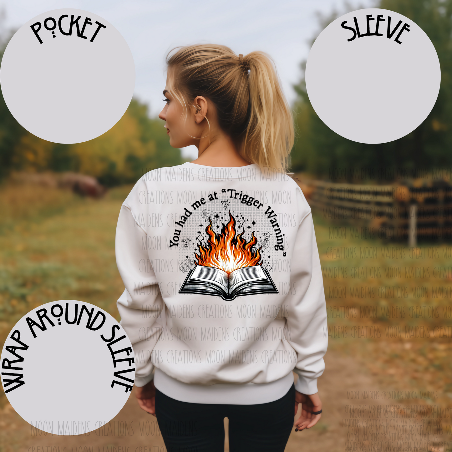 You Had me at Trigger Warning Long sleeve