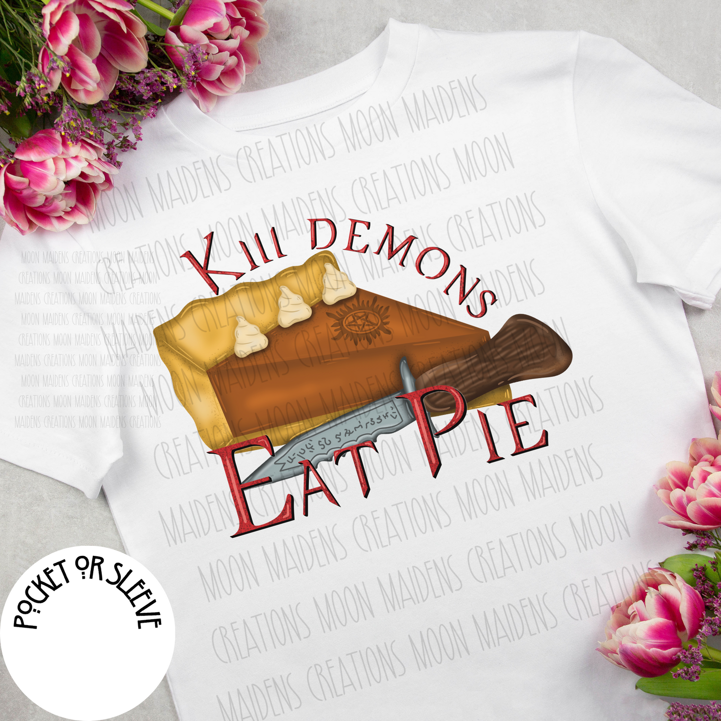 Kill Demons Eat Pie Long sleeve