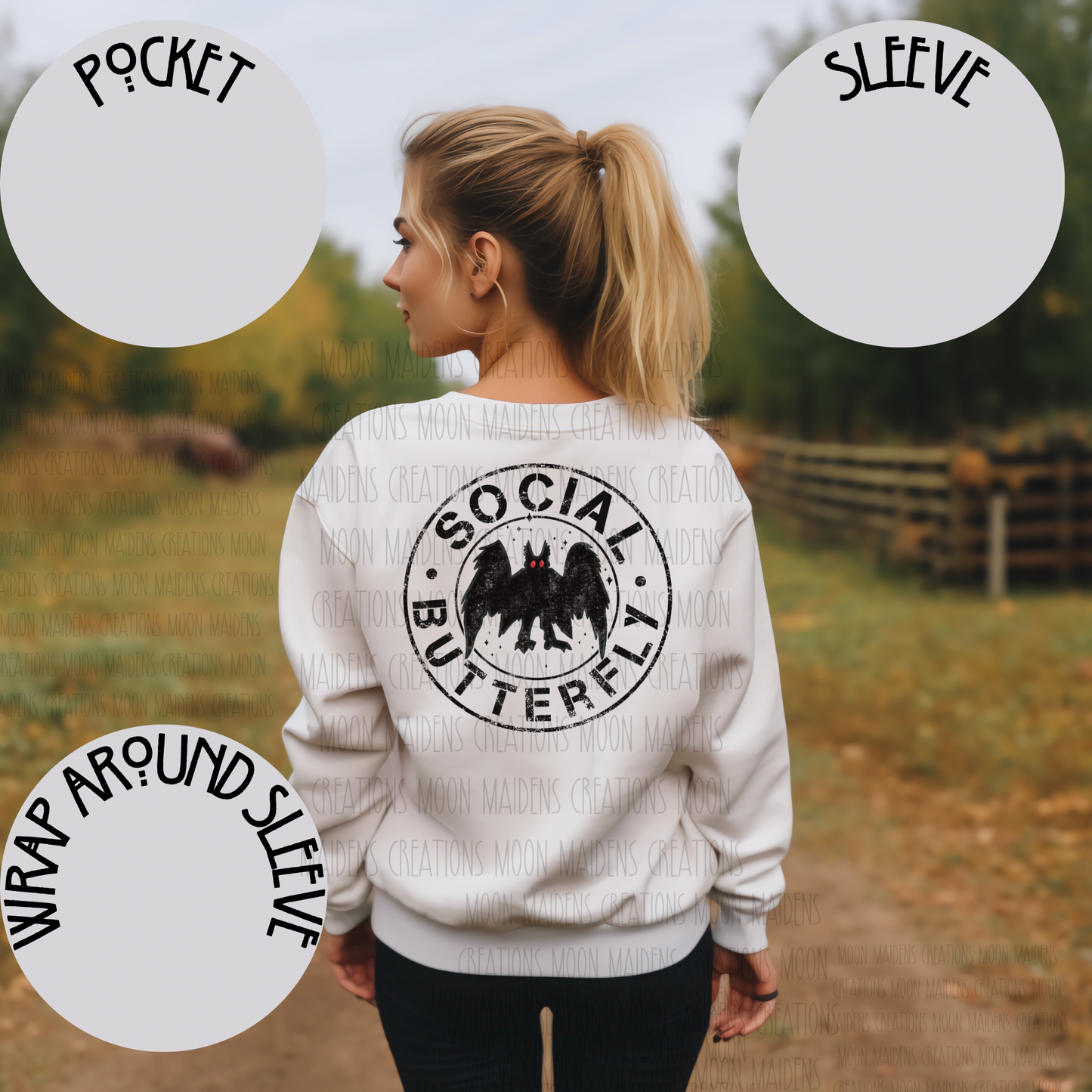 Social Butterfly Sweatshirt