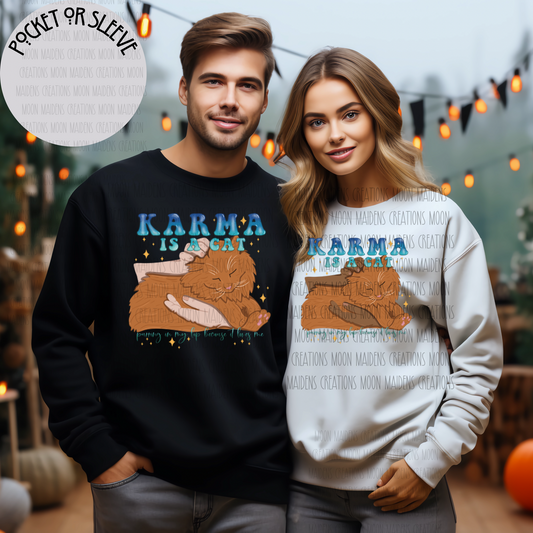 Karma is a cat long sleeve