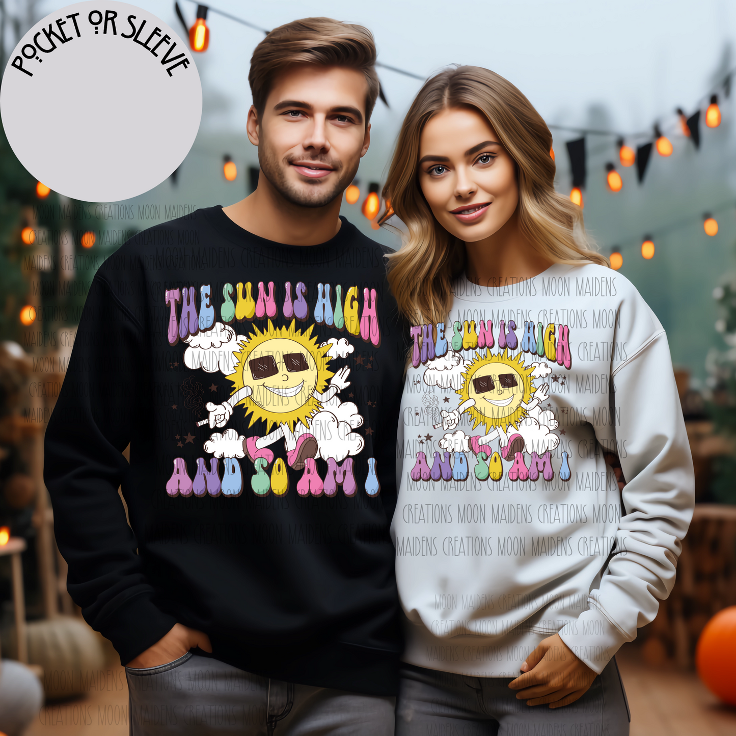 The sun is high Sweatshirt