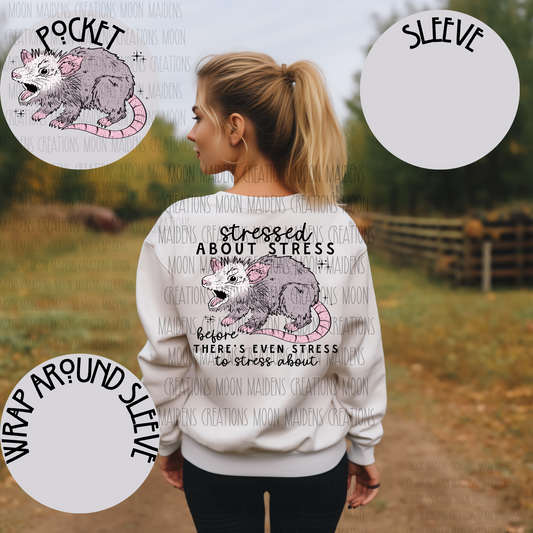 Stressed about stress Sweatshirt