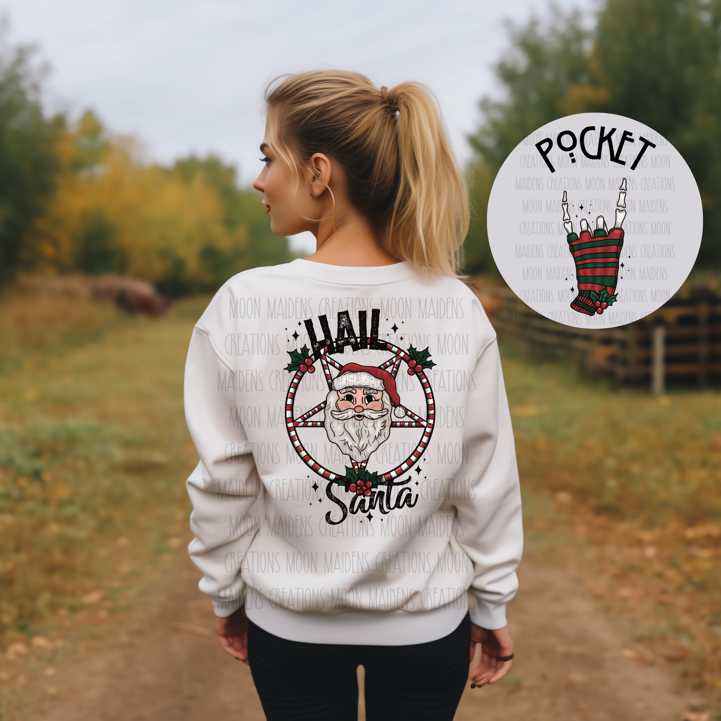 Hail Santa Long sleeve