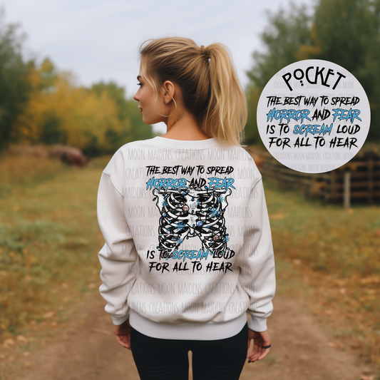 Spread Horror and Fear Long sleeve