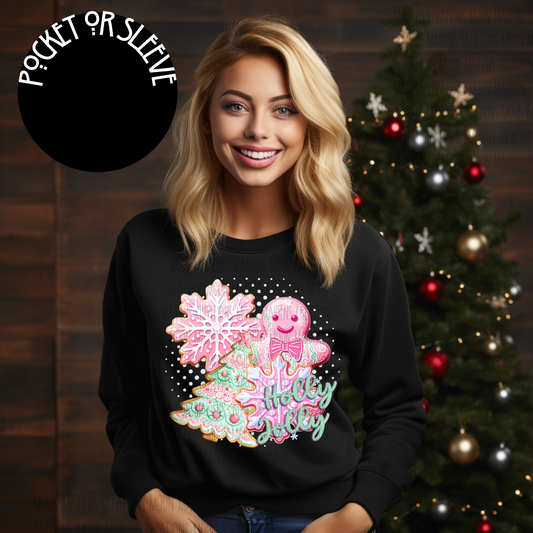 Holly Jolly cookies T shirt