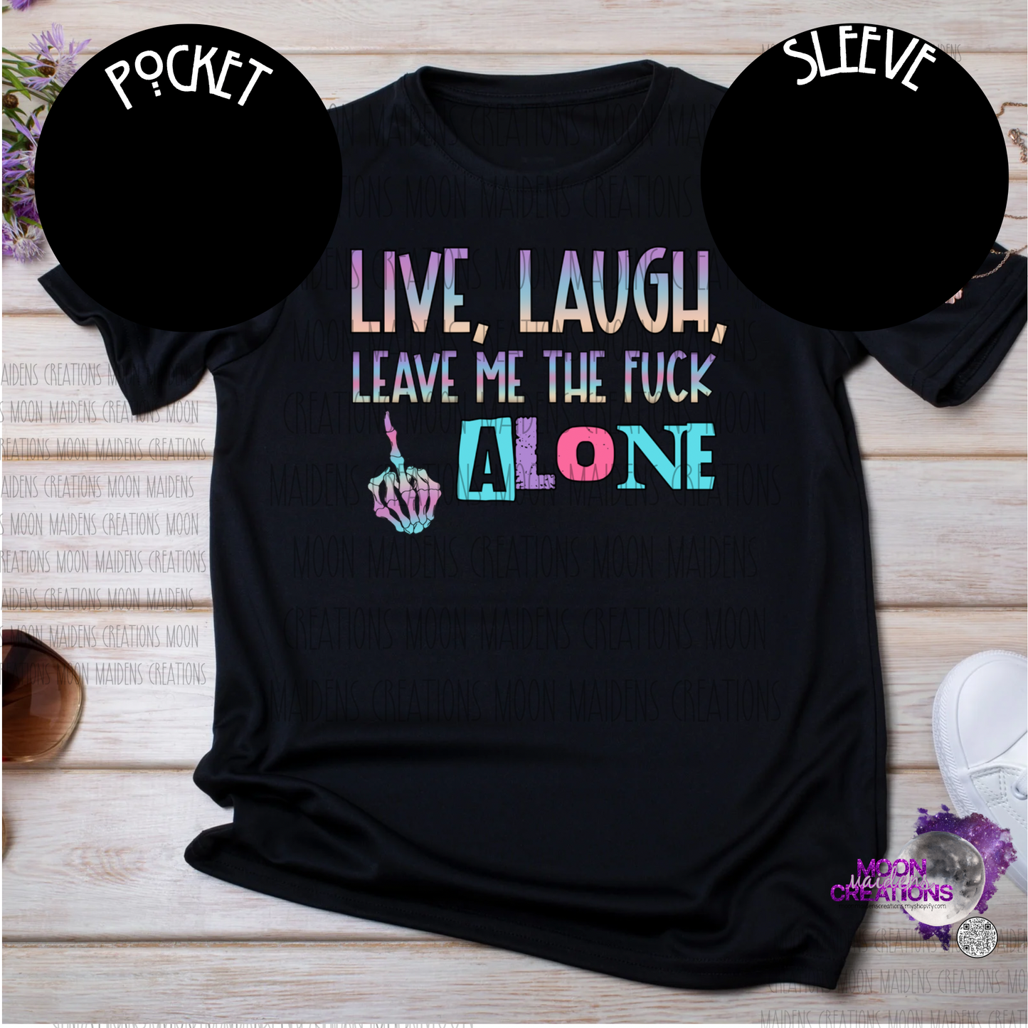 Live, laugh sweatshirt