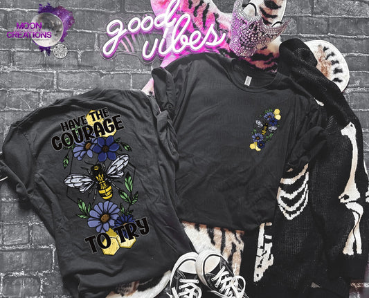 Have the courage to try Long sleeve