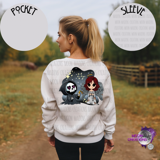 Grim finds love sweatshirt