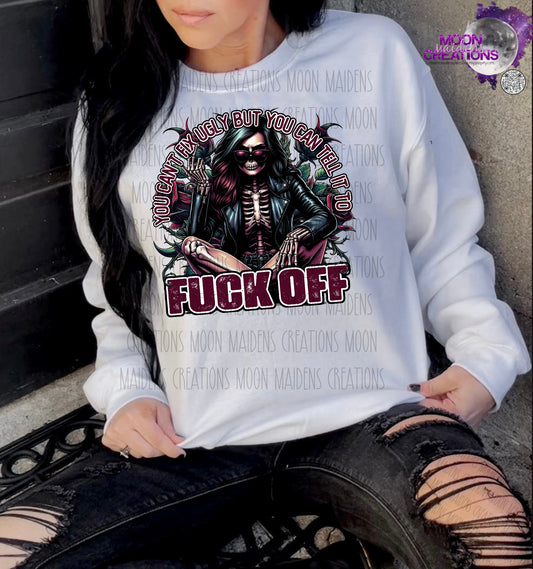 Fuck off sweatshirt