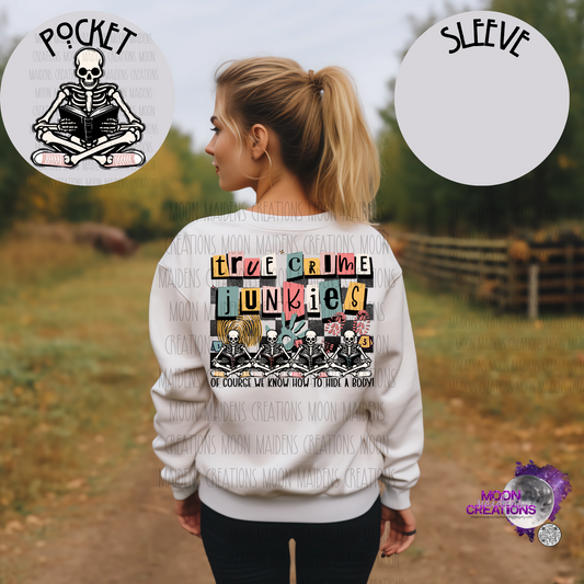 True crime junkie variation long sleeve