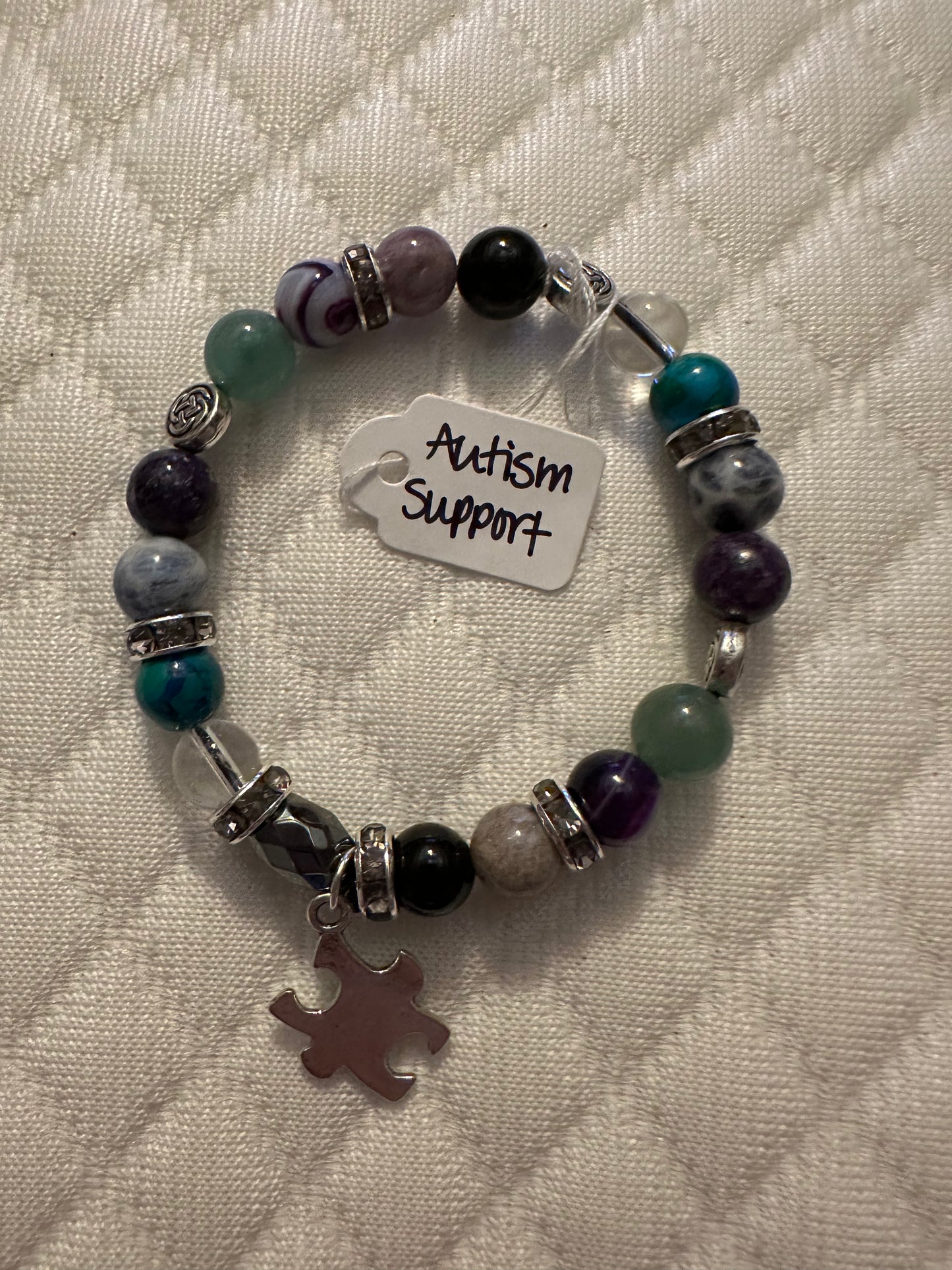 Beaded Bracelet-Autism Support