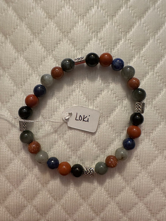 Beaded Bracelet- Loki